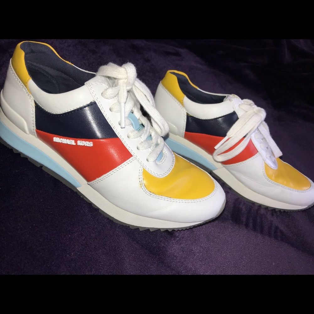 MK color-block sneakers!